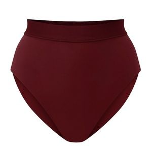 NWT HEIST The Invisible High Waist Brief in Mulberry